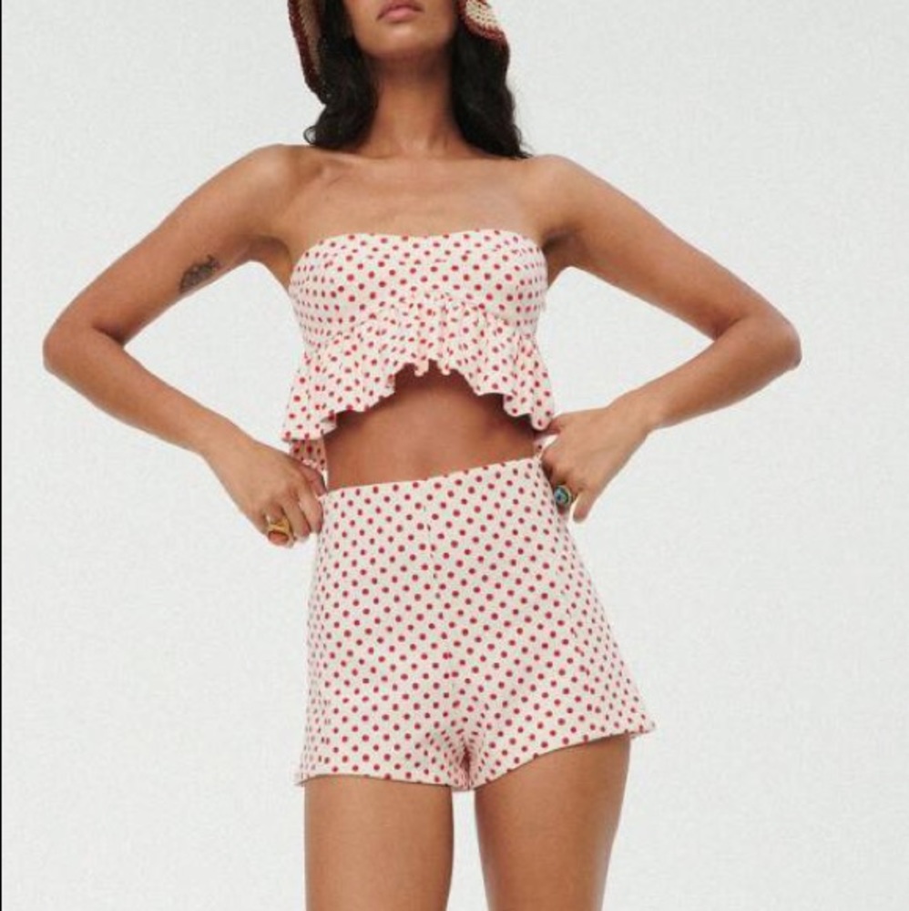 Zara Polka dots top